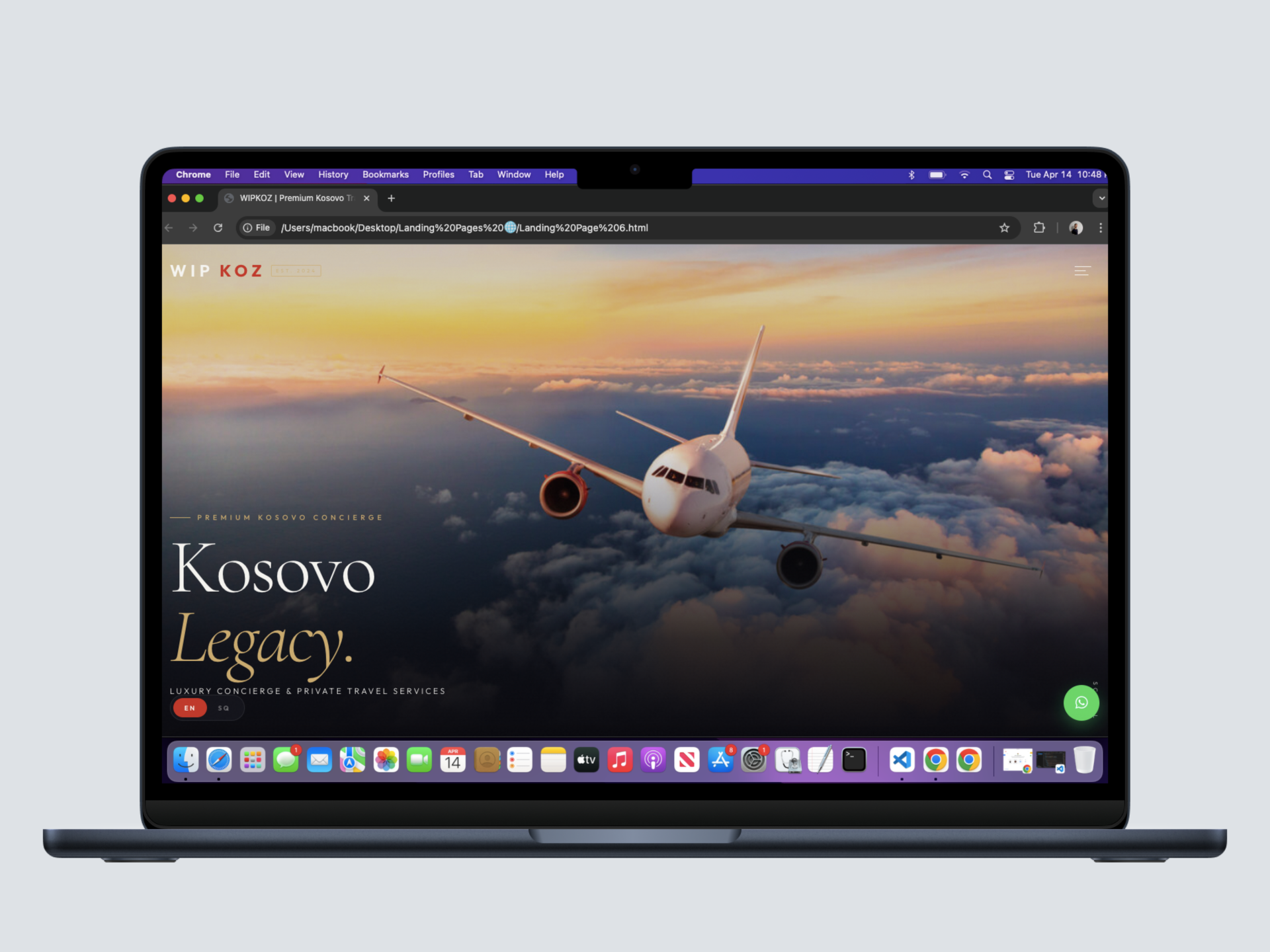 Agency Landing Page